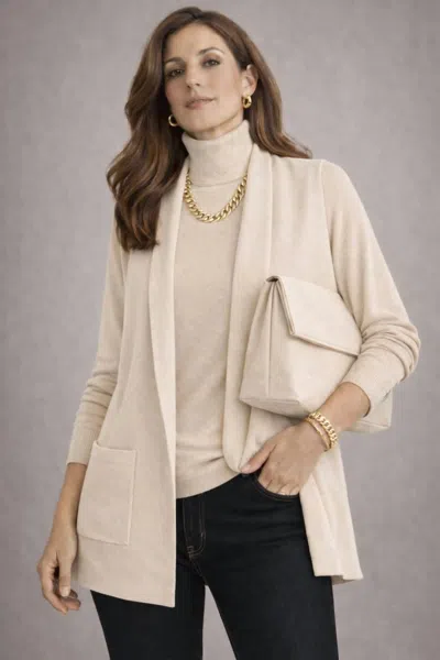 J'envie/eli The Leila Vest In Fawn In Multi