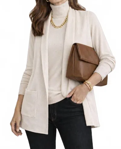 J'envie/eli The Leila Vest In Ivory In Neutral