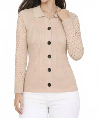 J'envie/eli The Malago Jacket In Sand In Neutral