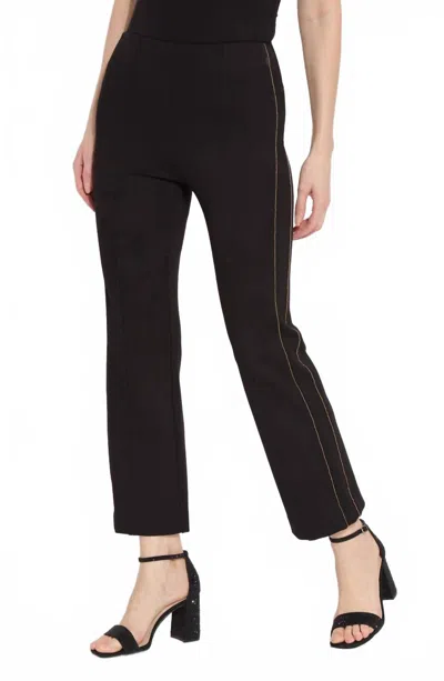 J'envie/eli Women's Embellished Ankle Elysse Pant In Black