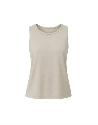 J'envie/eli Women's Haven Shell Tank Top In Wheat In Neutral