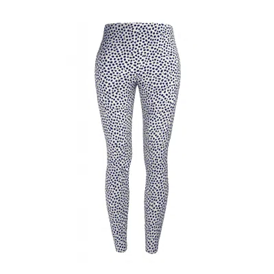 J'envie/eli Women's Lunetta Pant In White/navy In Multi
