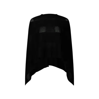 J'envie/eli Women's The Belle Poncho In Black