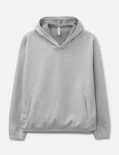 Jeongli Hybrid Wool Hoodie In Gray