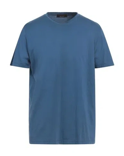 Jeordie's Man T-shirt Sky Blue Size Xxl Supima In Navy