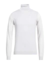Jeordie's Man Turtleneck Lilac Size 3xl Merino Wool In White