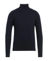 Jeordie's Man Turtleneck Midnight Blue Size M Merino Wool