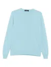 Jeordie's Crew Neck Sweater In Blue