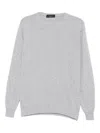 Jeordie's Crew-neck Sweater In Gray