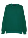 Jeordie's Crew-neck Sweater In Green