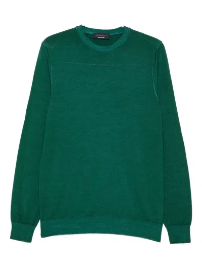 Jeordie's Crew-neck Sweater In Green