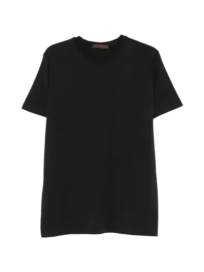 Jeordie's Crew-neck Short-sleeve T-shirt In Black