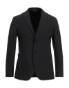 Jeordie's Man Blazer Black Size 38 Polyamide, Elastane In Black