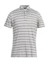 Jeordie's Man Polo Shirt Navy Blue Size L Linen In Brown