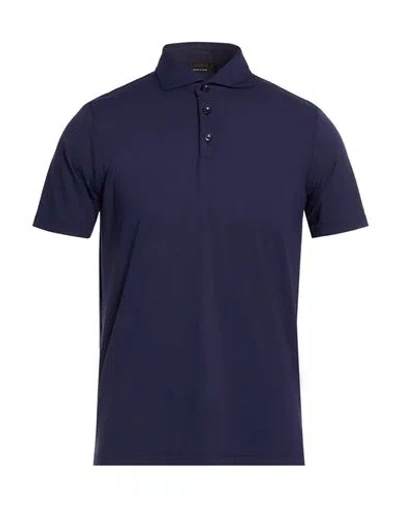 Jeordie's Man Polo Shirt Midnight Blue Size M Polyamide, Elastane
