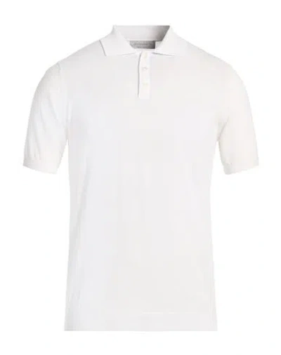 Jeordie's Man Polo Shirt White Size Xl Cotton