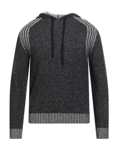 Jeordie's Man Sweater Black Size S Merino Wool