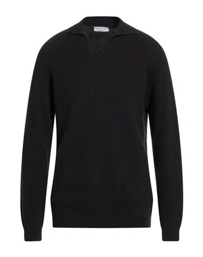 Jeordie's Man Sweater Black Size Xxl Merino Wool