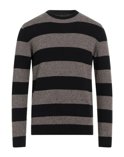 Jeordie's Man Sweater Black Size Xxl Merino Wool