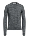Jeordie's Man Sweater Charcoal Size Xxl Polyamide, Cotton, Wool, Cashmere In Grey