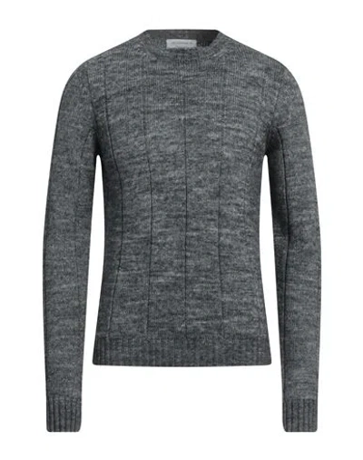 Jeordie's Man Sweater Charcoal Size Xxl Polyamide, Cotton, Wool, Cashmere In Grey