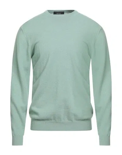 Jeordie's Man Sweater Light Green Size Xxl Merino Wool