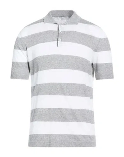 Jeordie's Man Sweater Light Grey Size 3xl Linen, Cotton In Gray