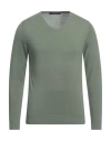 Jeordie's Man Sweater Military Green Size S Cotton