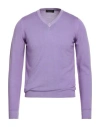 Jeordie's Man Sweater Purple Size 3xl Merino Wool
