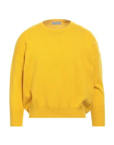 Jeordie's Man Sweater Yellow Size L Cashmere