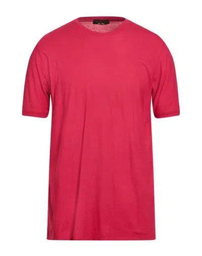 Jeordie's Man T-shirt Garnet Size 3xl Cotton In Red