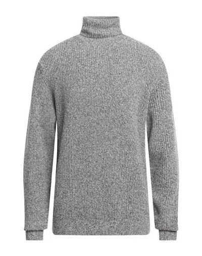 Jeordie's Man Turtleneck Grey Size S Merino Wool, Cashmere