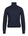Jeordie's Man Turtleneck Midnight Blue Size S Merino Wool