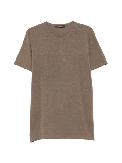 Jeordie's Marl-effect T-shirt In Brown