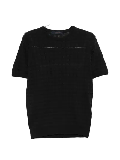 Jeordie's Patterned T-shirt In Black