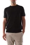Jeordies Shirts Man Jeordie's 61554 Round Mm Shaved 999 Black In Black
