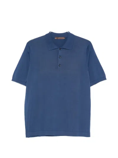 Jeordie's Short-sleeve Polo Shirt In Blue