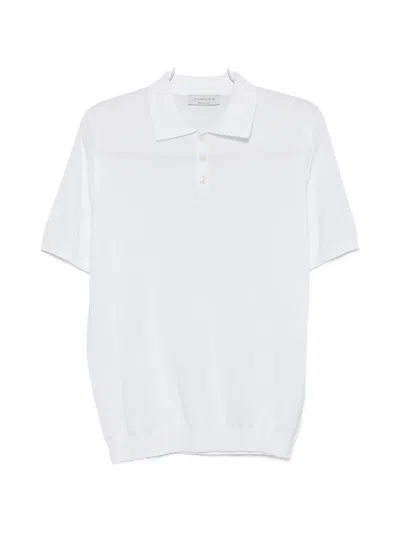 Jeordie's Short-sleeve Polo Shirt In White