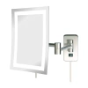 Jerdon Led Lighted Mirror In White