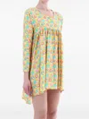Jeremy Scott Yellow Floral Dress - Atterley In Gelb
