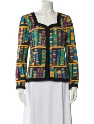 Pre-owned Jeremy Scott Printed Evening Jacket In Multi