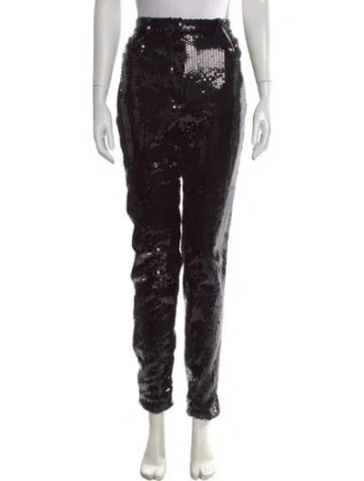 Pre-owned Jeremy Scott Skinny Leg Pants In Black