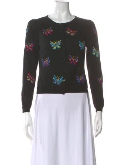Pre-owned Jeremy Scott Virgin Wool Printed Sweater In Multi