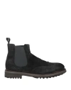 Jerold Wilton Man Ankle Boots Black Size 8 Leather