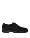 Jerold Wilton Man Lace-up Shoes Midnight Blue Size 8.5 Leather