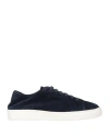 Jerold Wilton Man Sneakers Midnight Blue Size 6 Leather