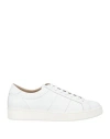 Jerold Wilton Man Sneakers White Size 7.5 Soft Leather