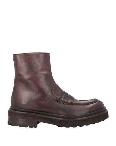 Jerold Wilton Woman Ankle Boots Brown Size 11 Leather