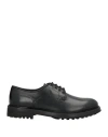 Jerold Wilton Woman Lace-up Shoes Black Size 12 Leather In Black