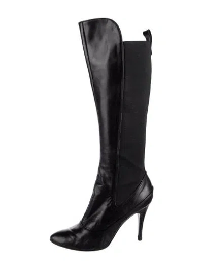Pre-owned Jerome C. Rousseau Leather Boots In Black